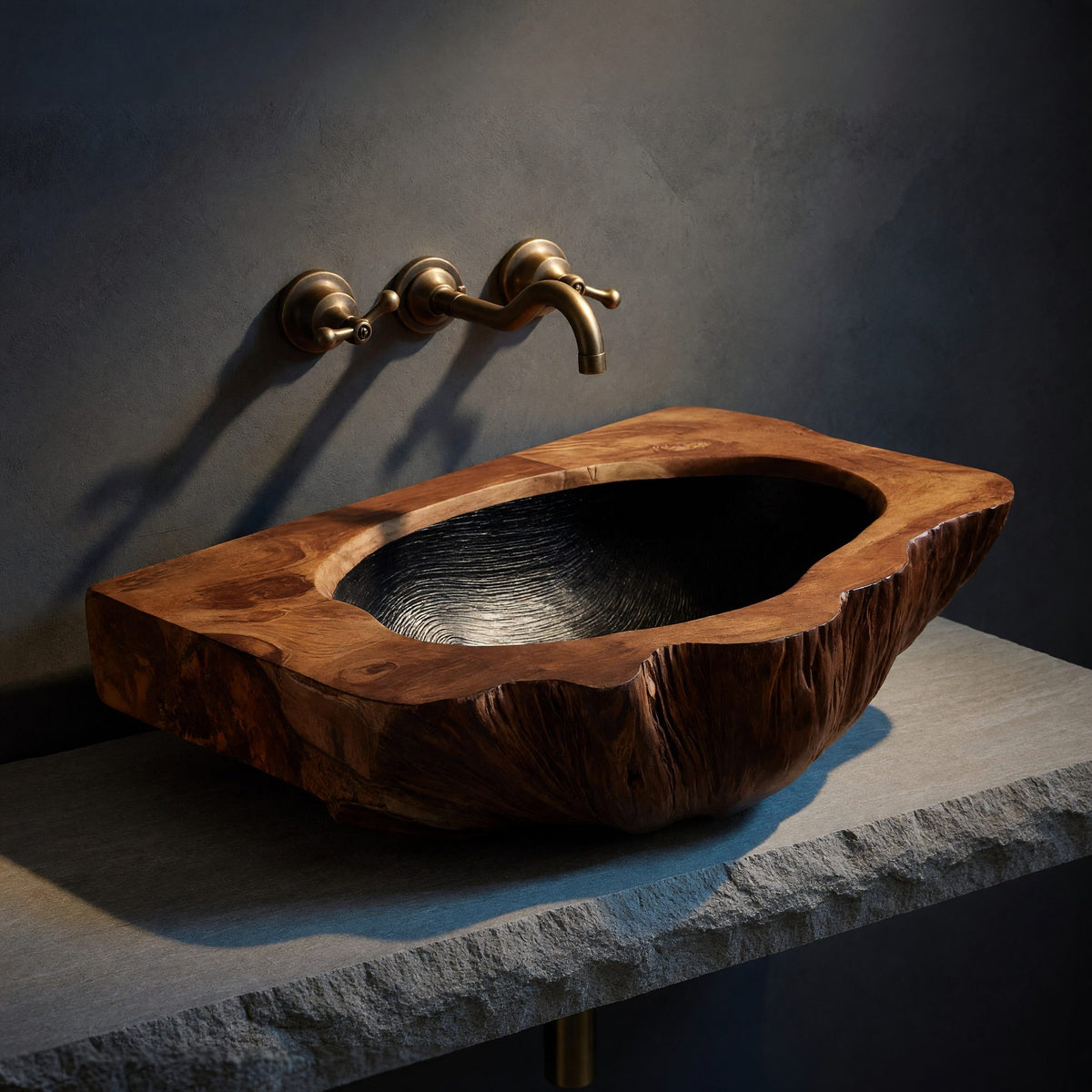Natural wood grain detail