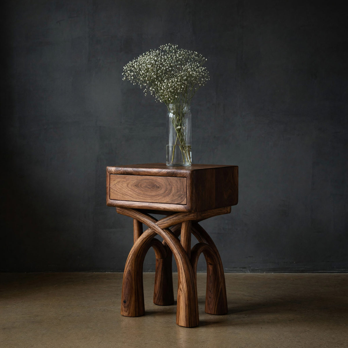 Natural wood grain detail
