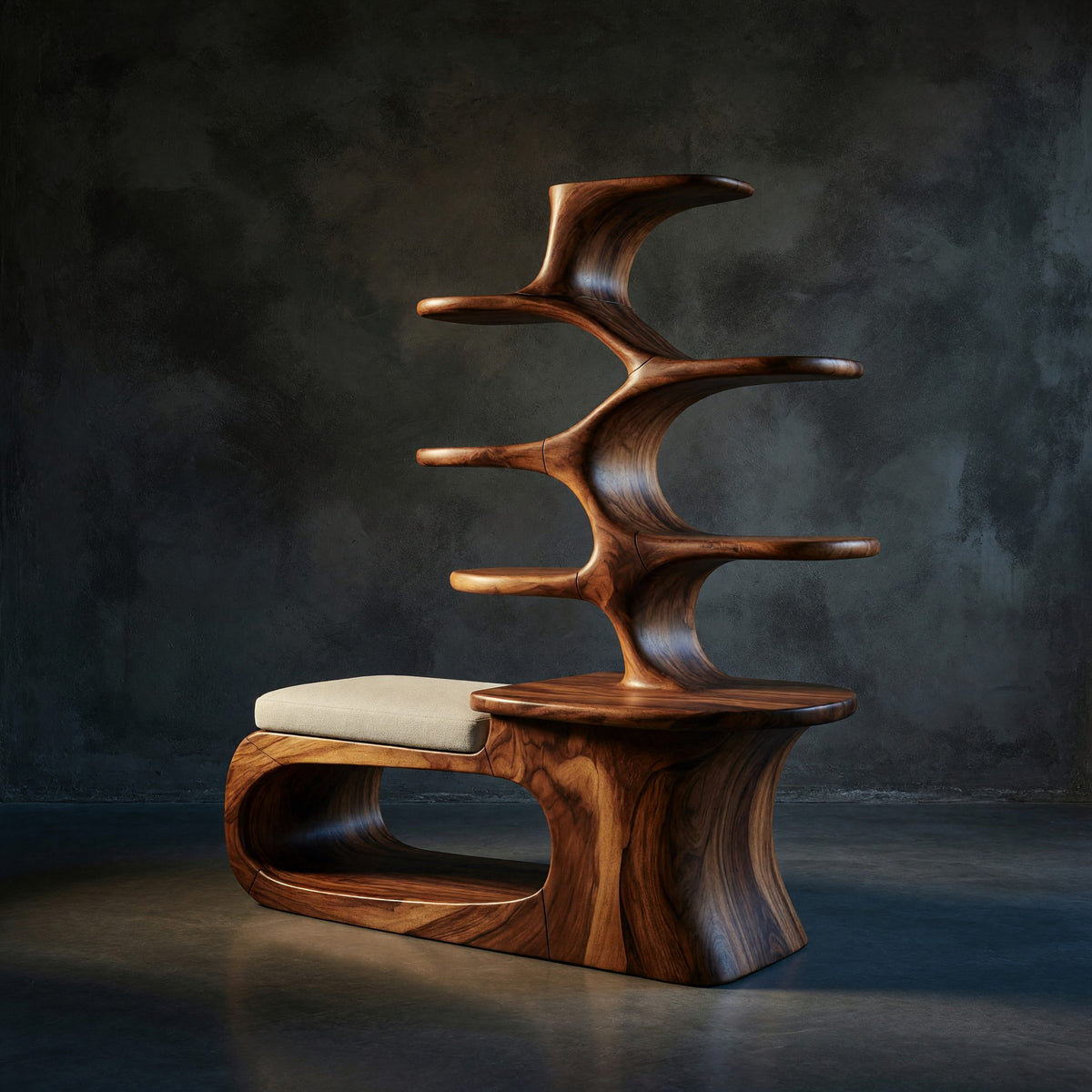 Natural wood grain detail