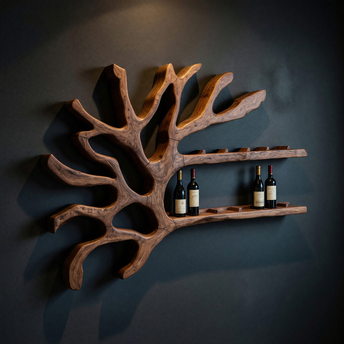 Natural wood grain detail