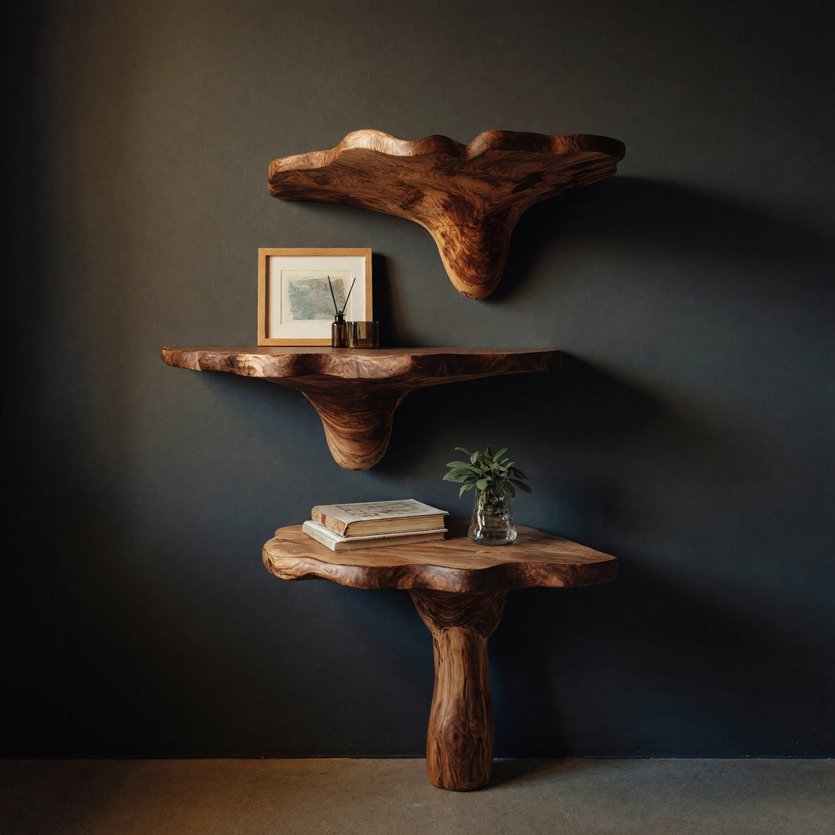 Natural wood grain detail