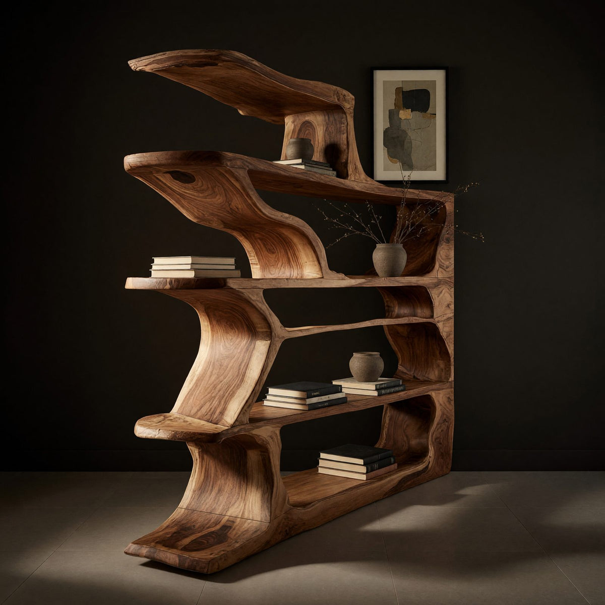 Natural wood grain detail