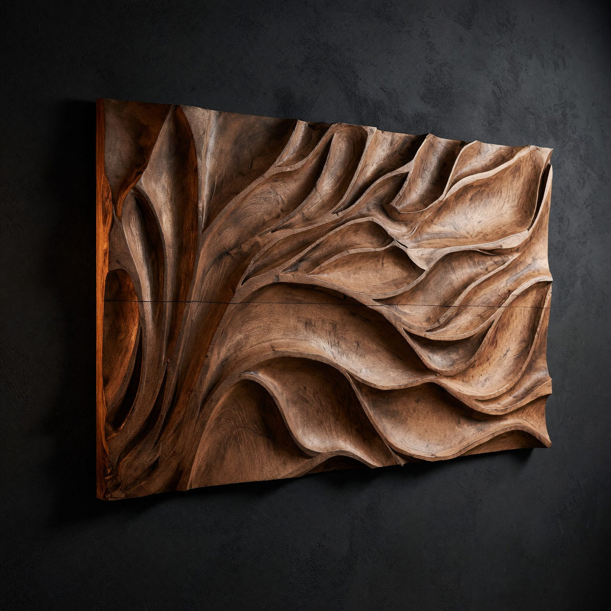 Natural wood grain detail
