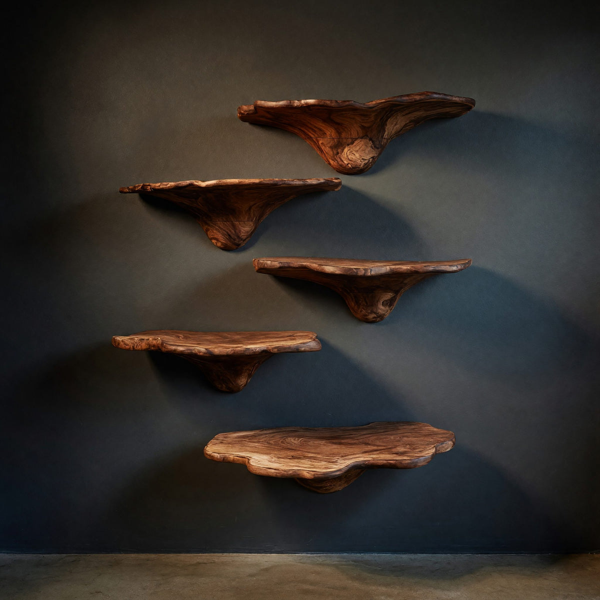 Natural wood grain detail