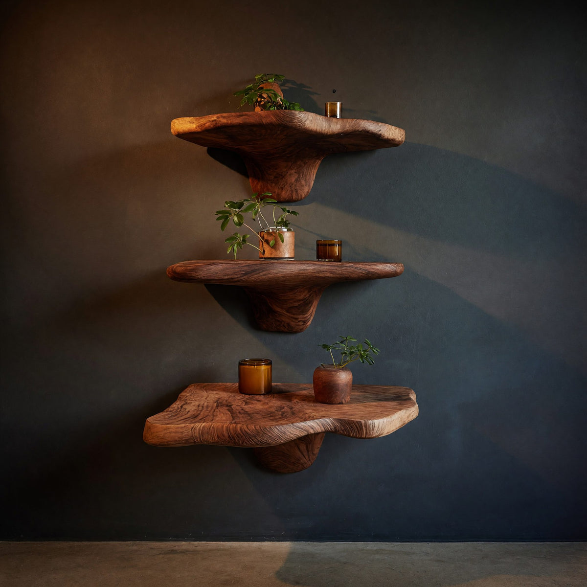 Natural wood grain detail
