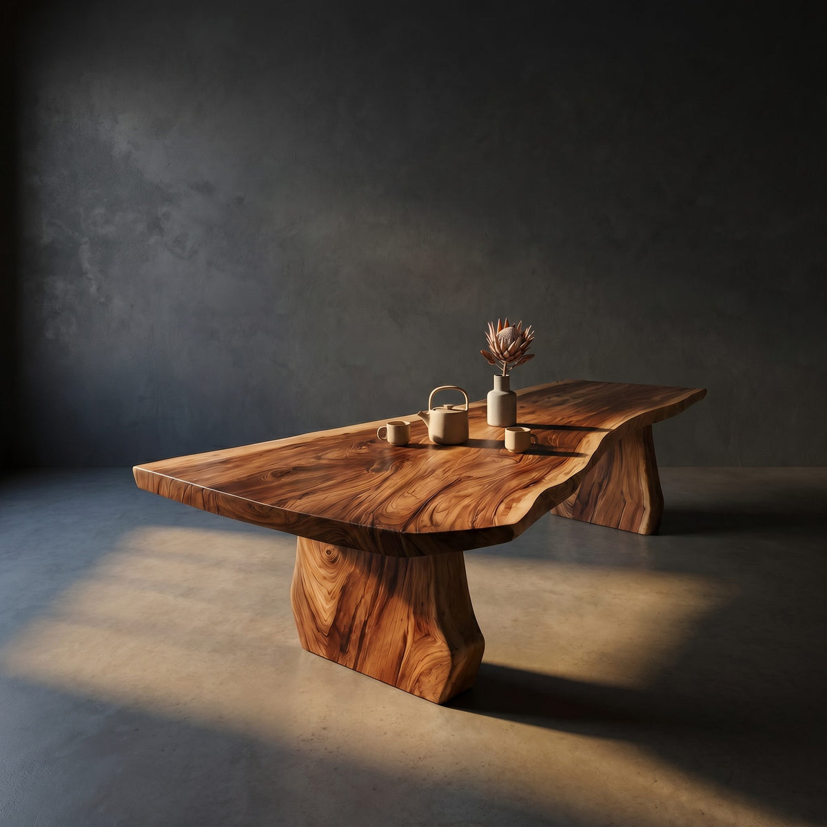 Natural wood grain detail