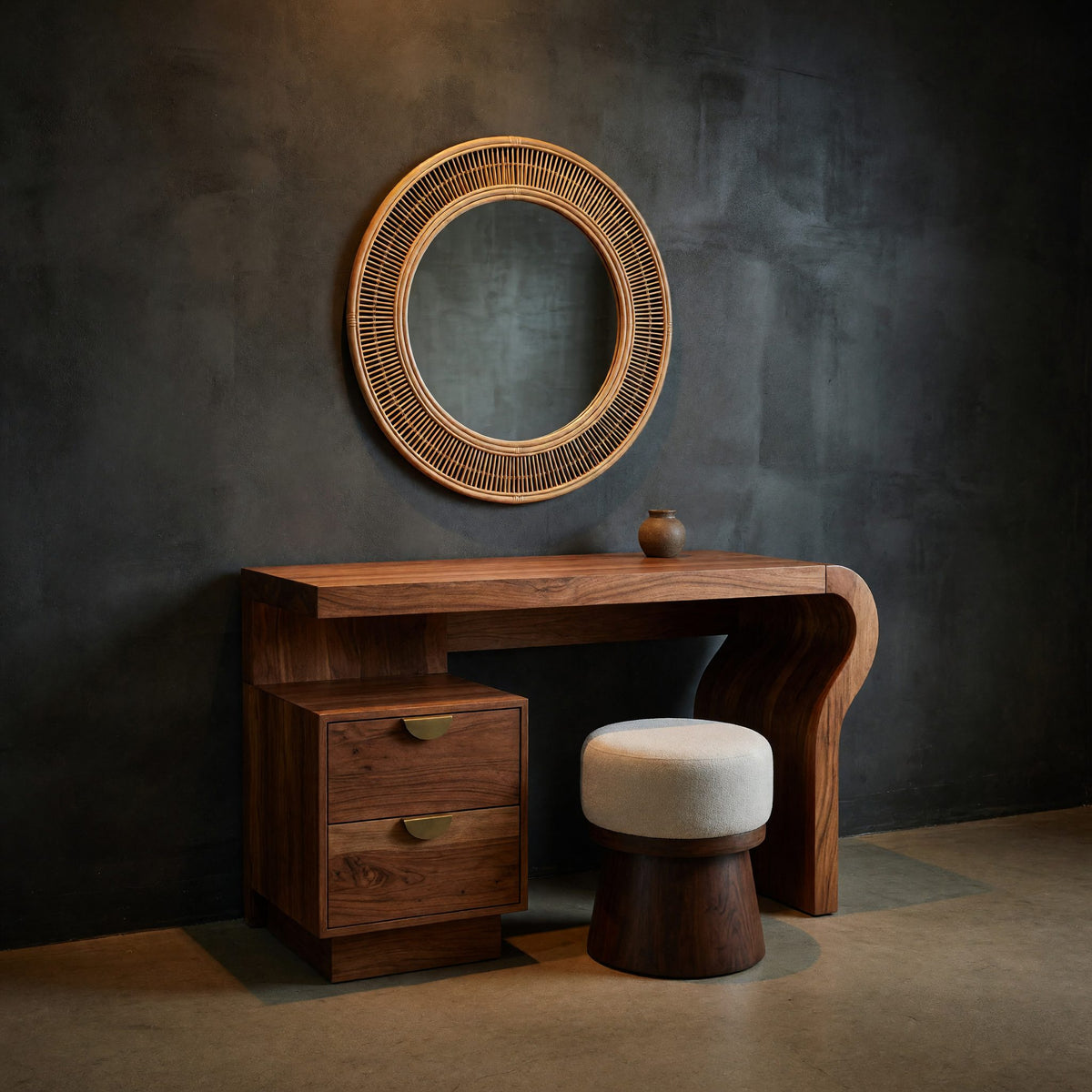 Natural wood grain detail