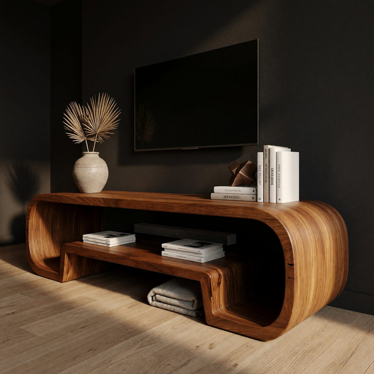 Natural wood grain detail