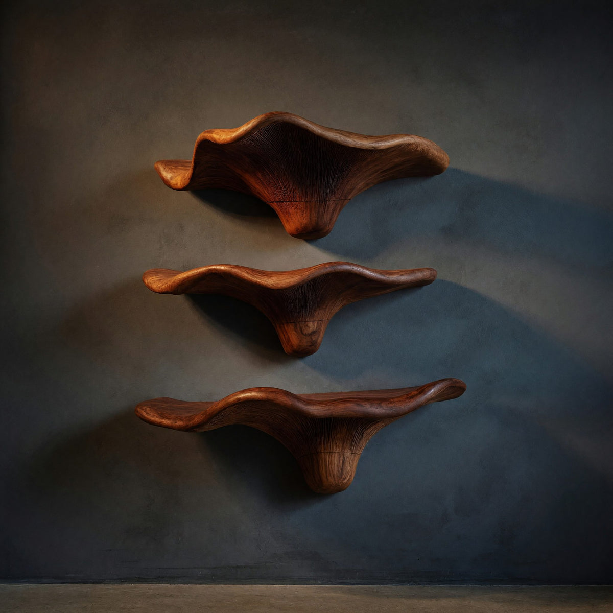Natural wood grain detail