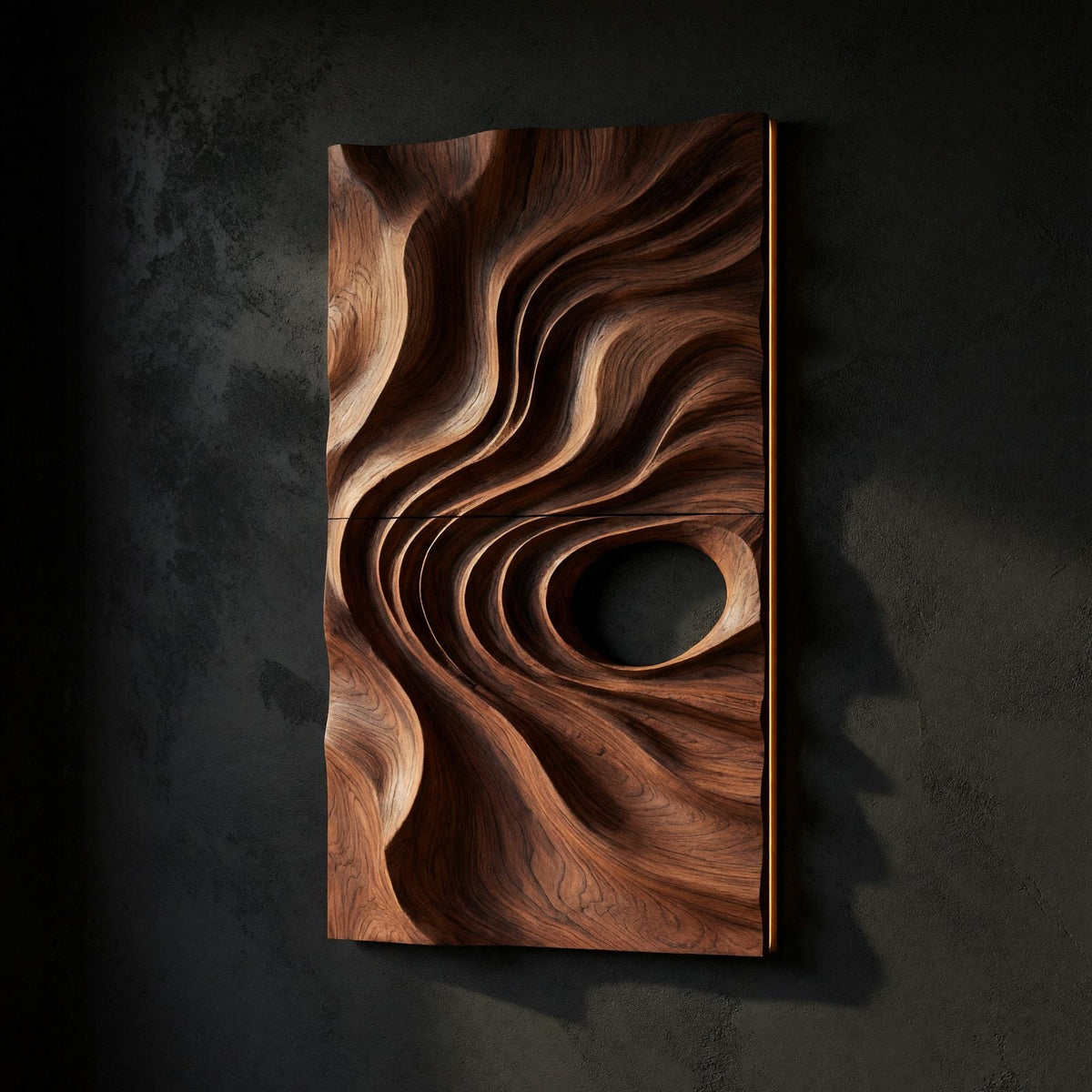 Natural wood grain detail