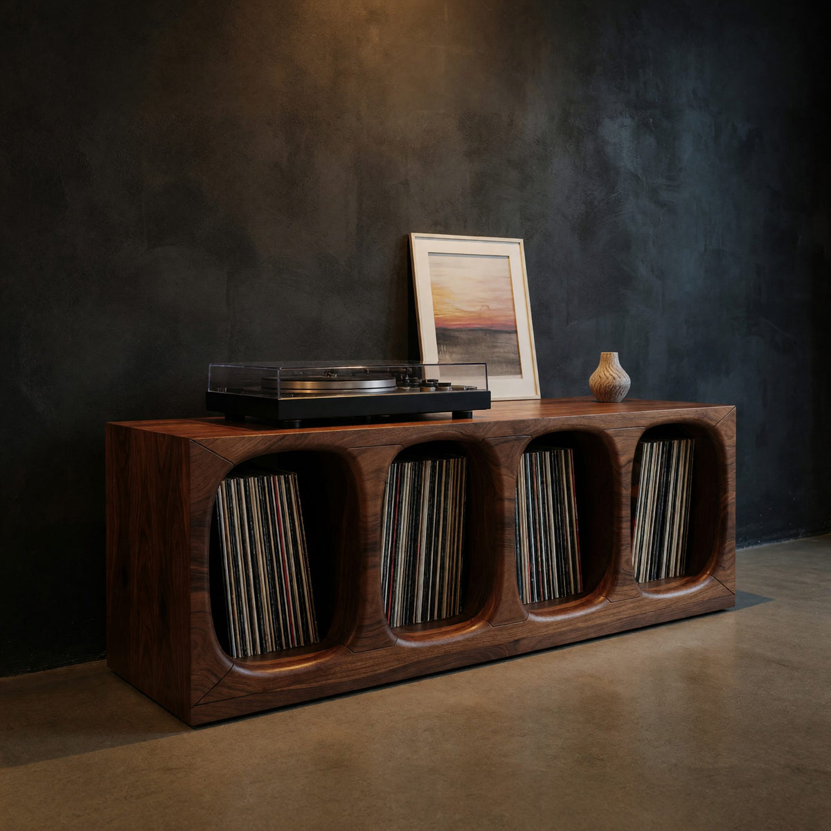 Natural wood grain detail