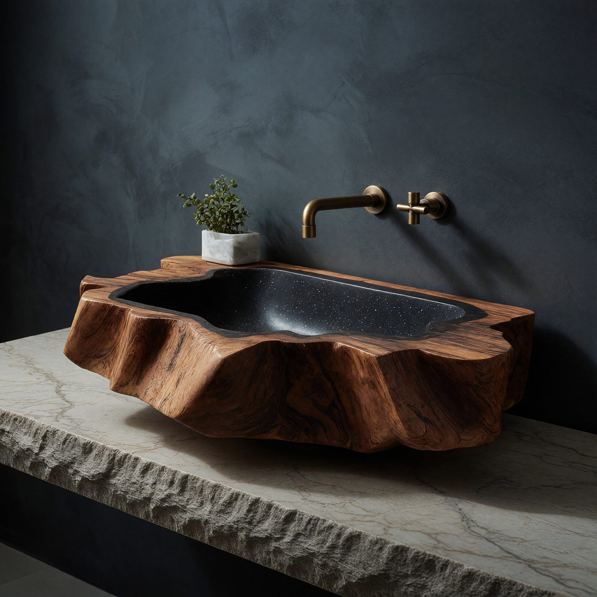 Natural wood grain detail