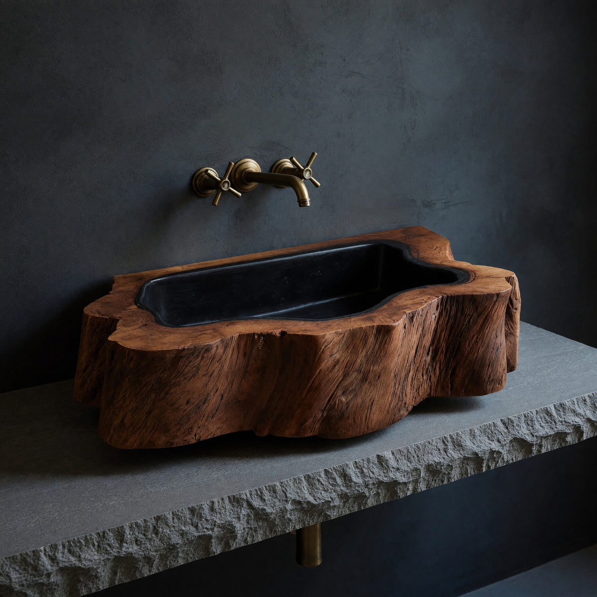 Natural wood grain detail