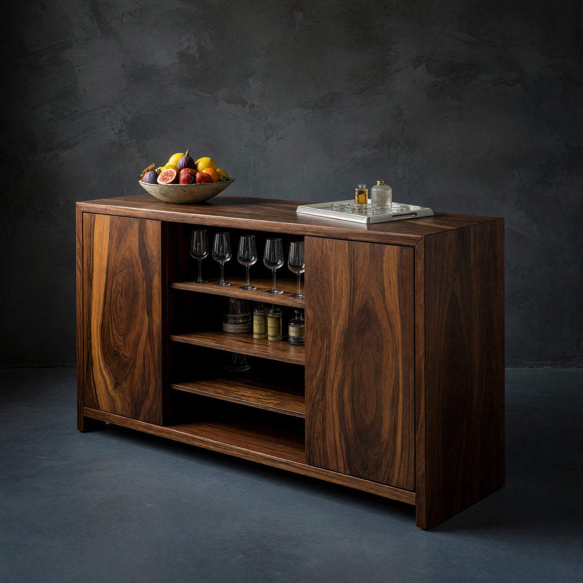 Natural wood grain detail
