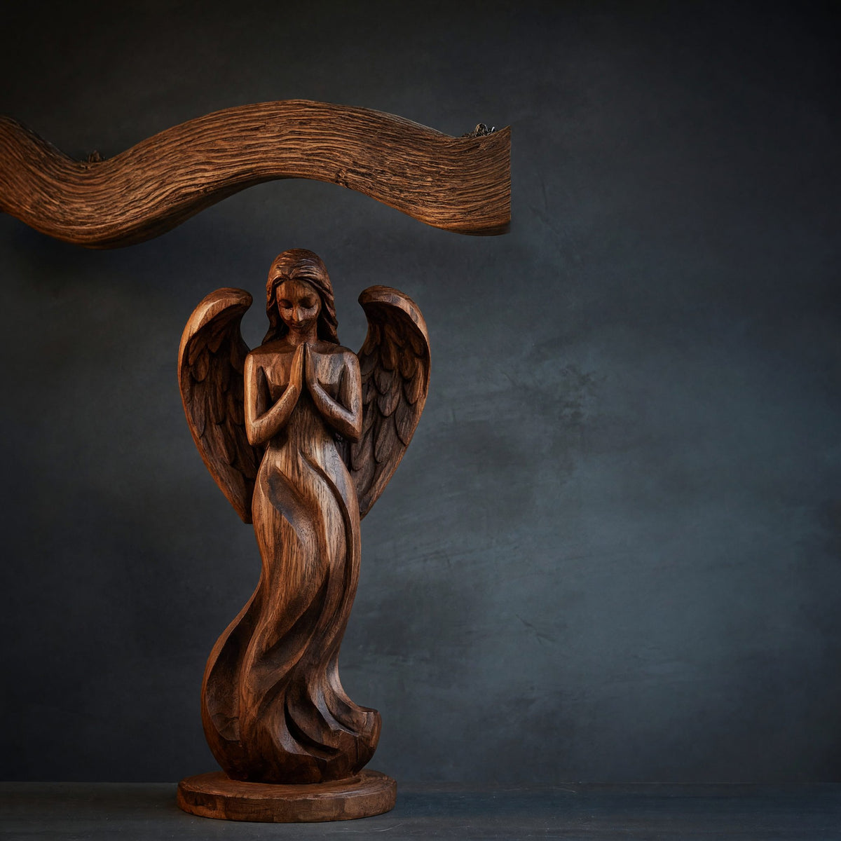 Natural wood grain detail