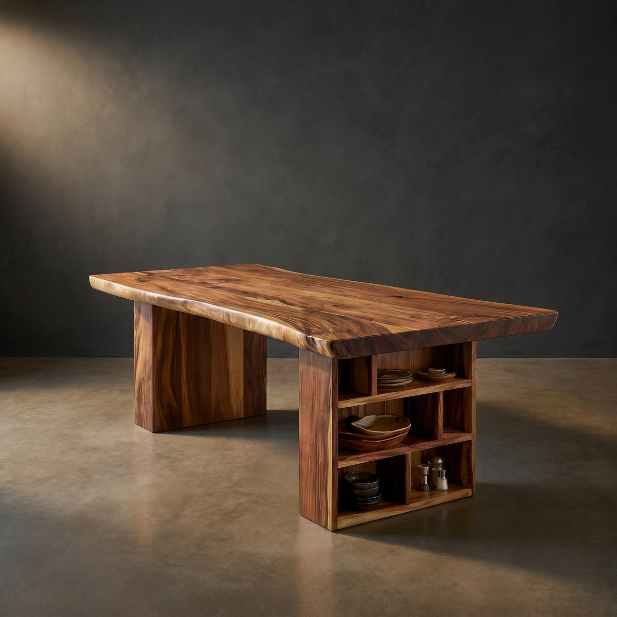 Natural wood grain detail