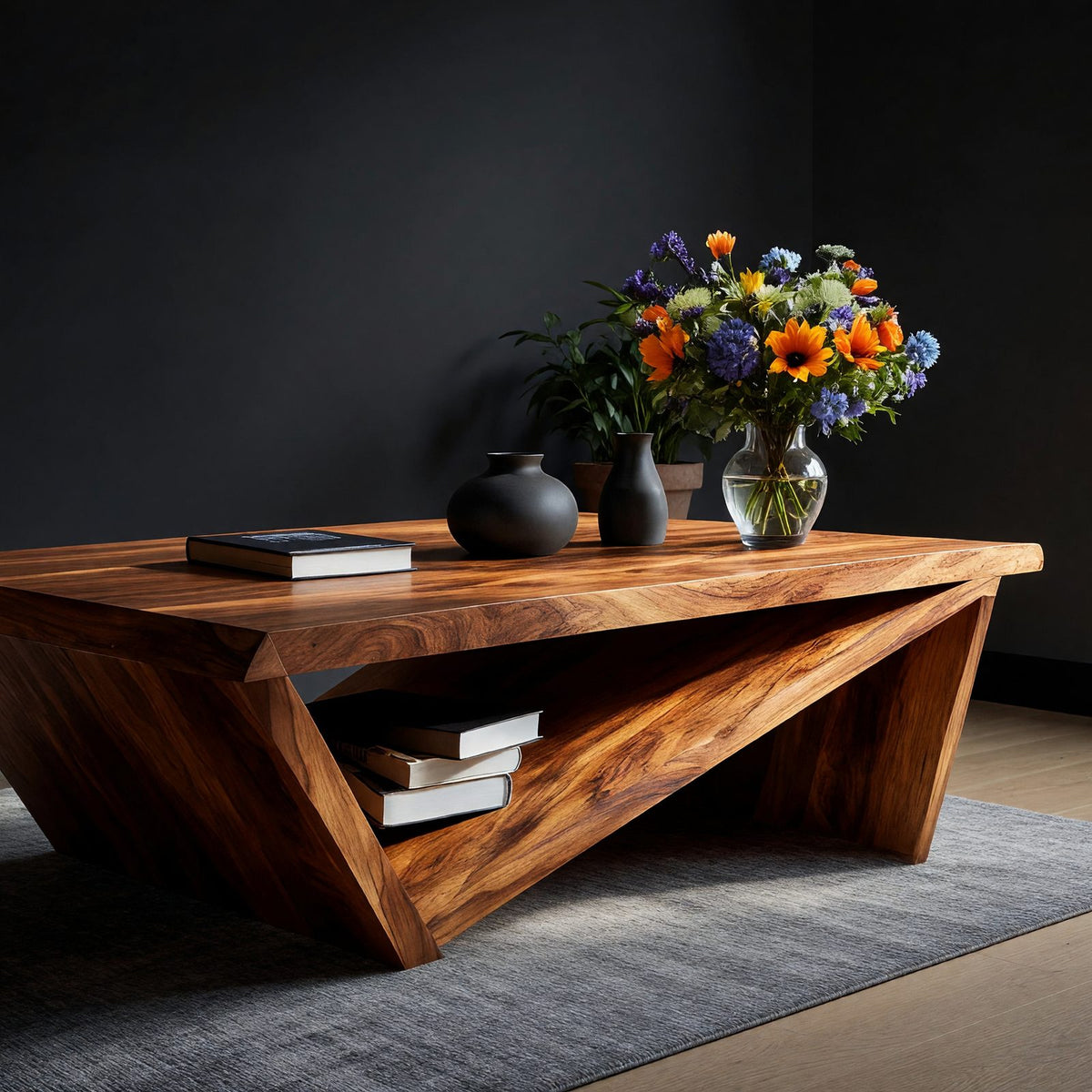Natural wood grain detail