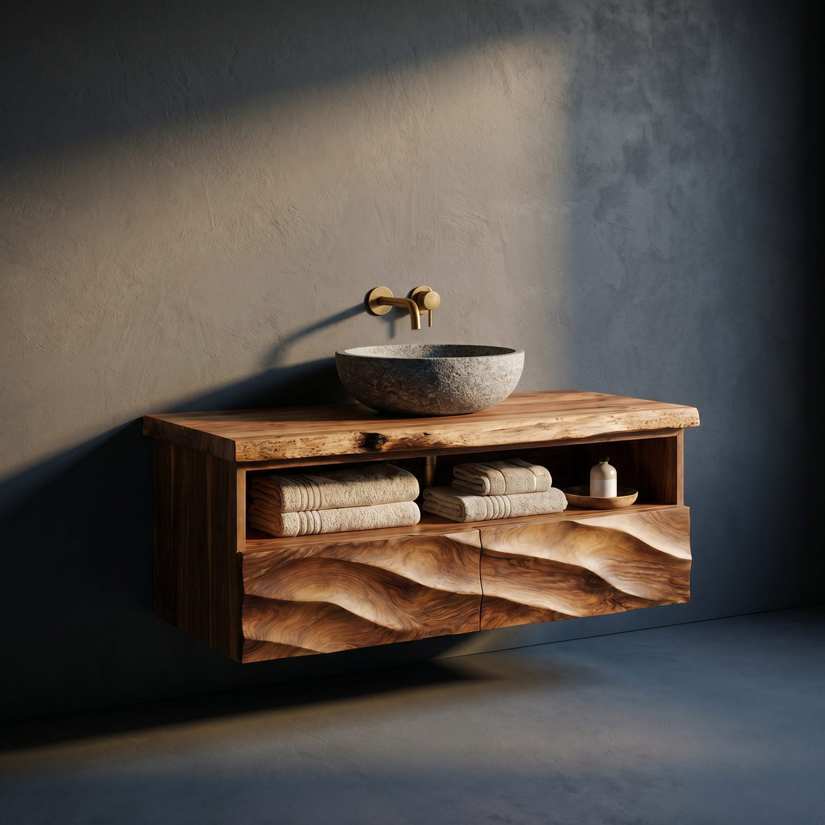 Natural wood grain detail