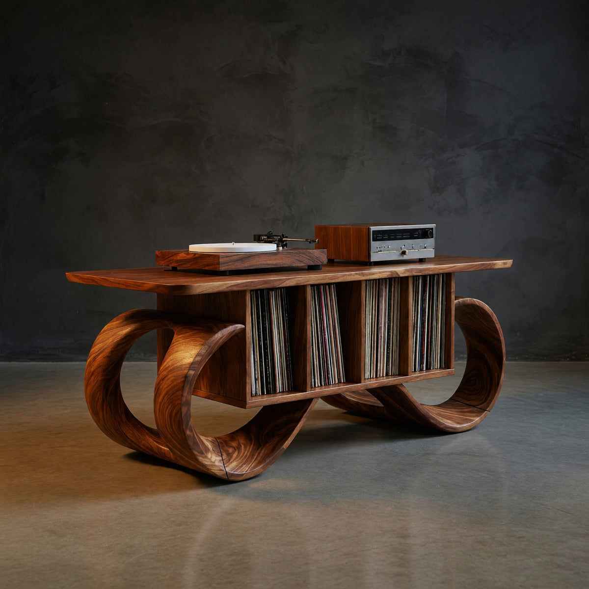 Natural wood grain detail