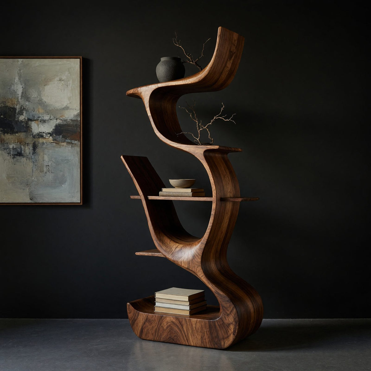 Natural wood grain detail
