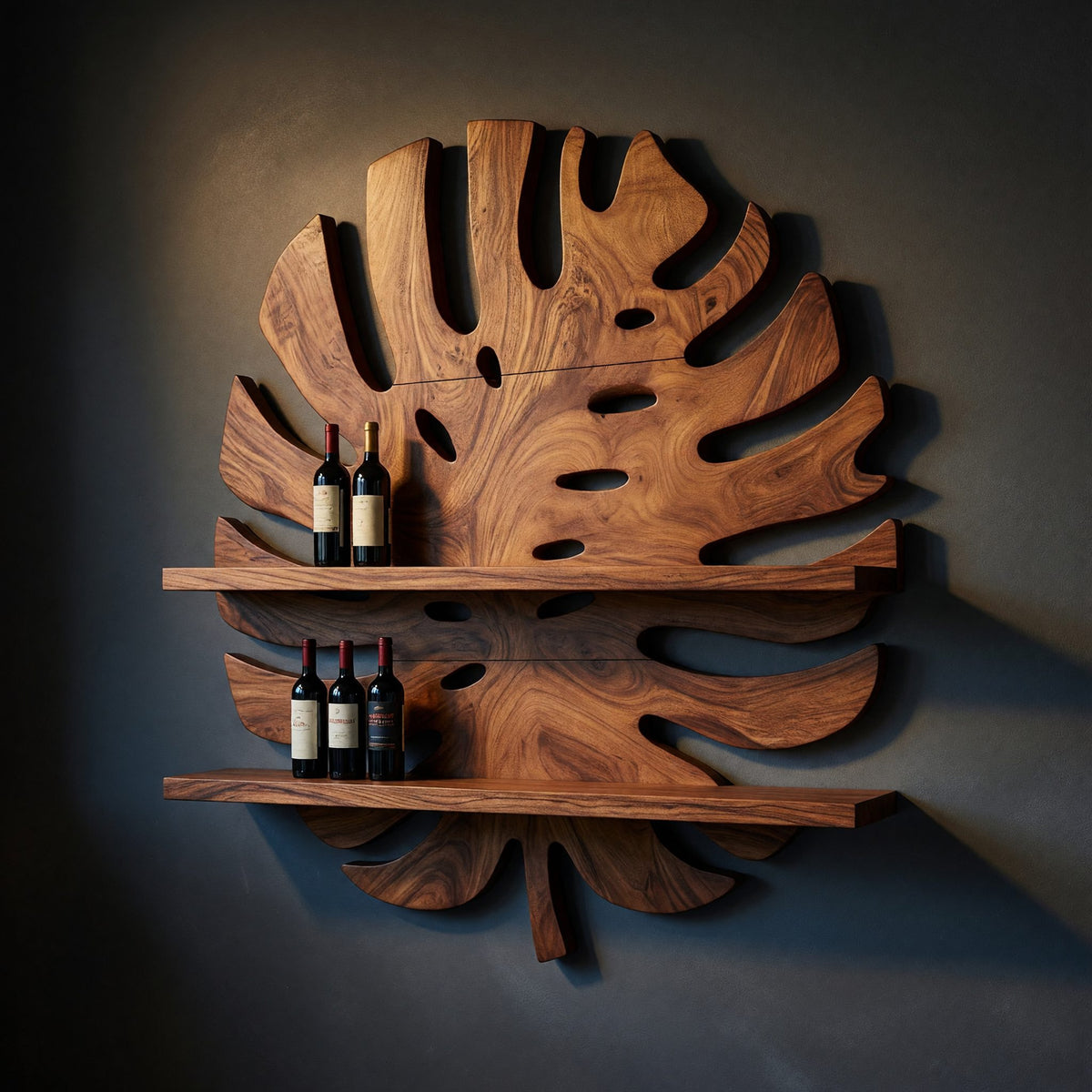 Natural wood grain detail