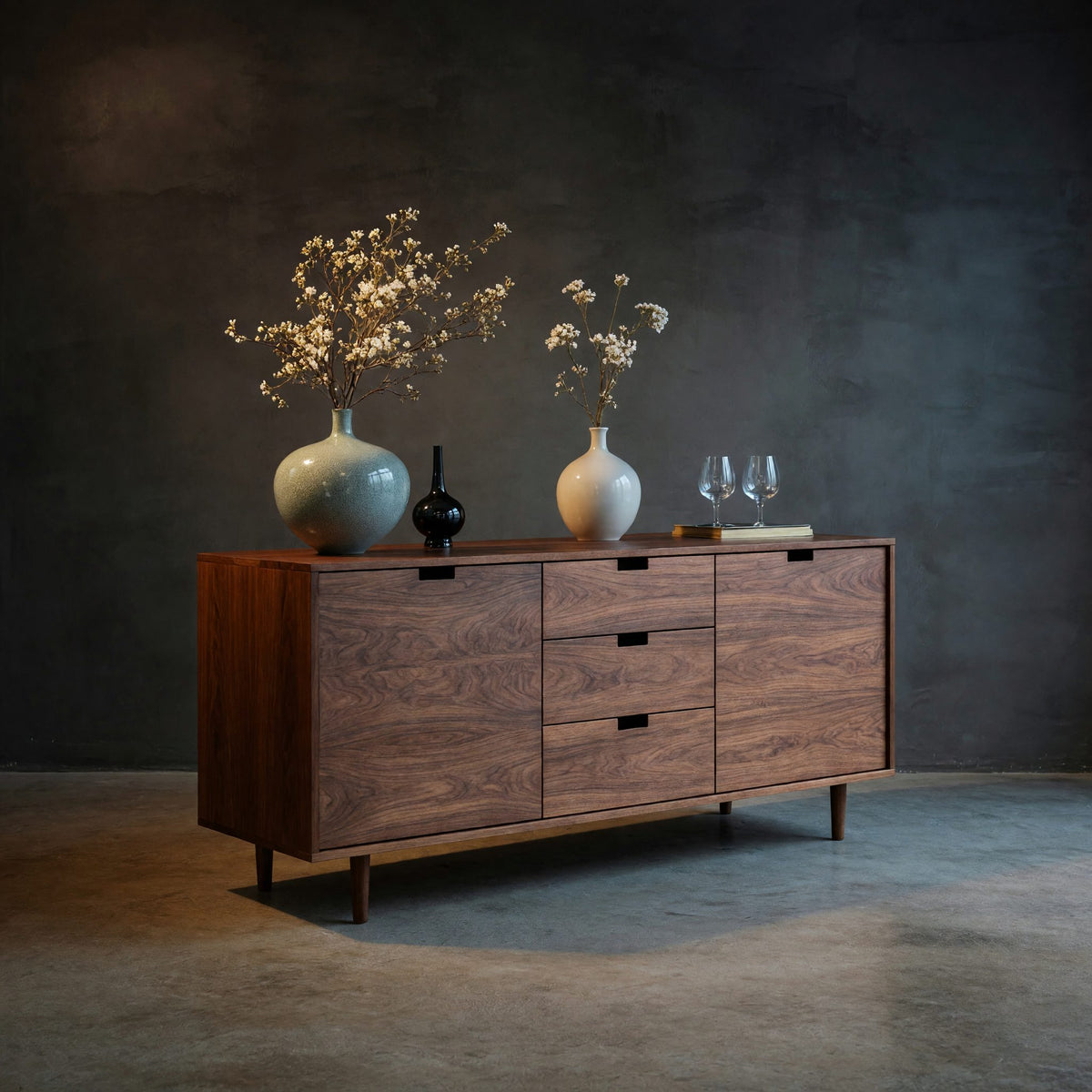 Natural wood grain detail
