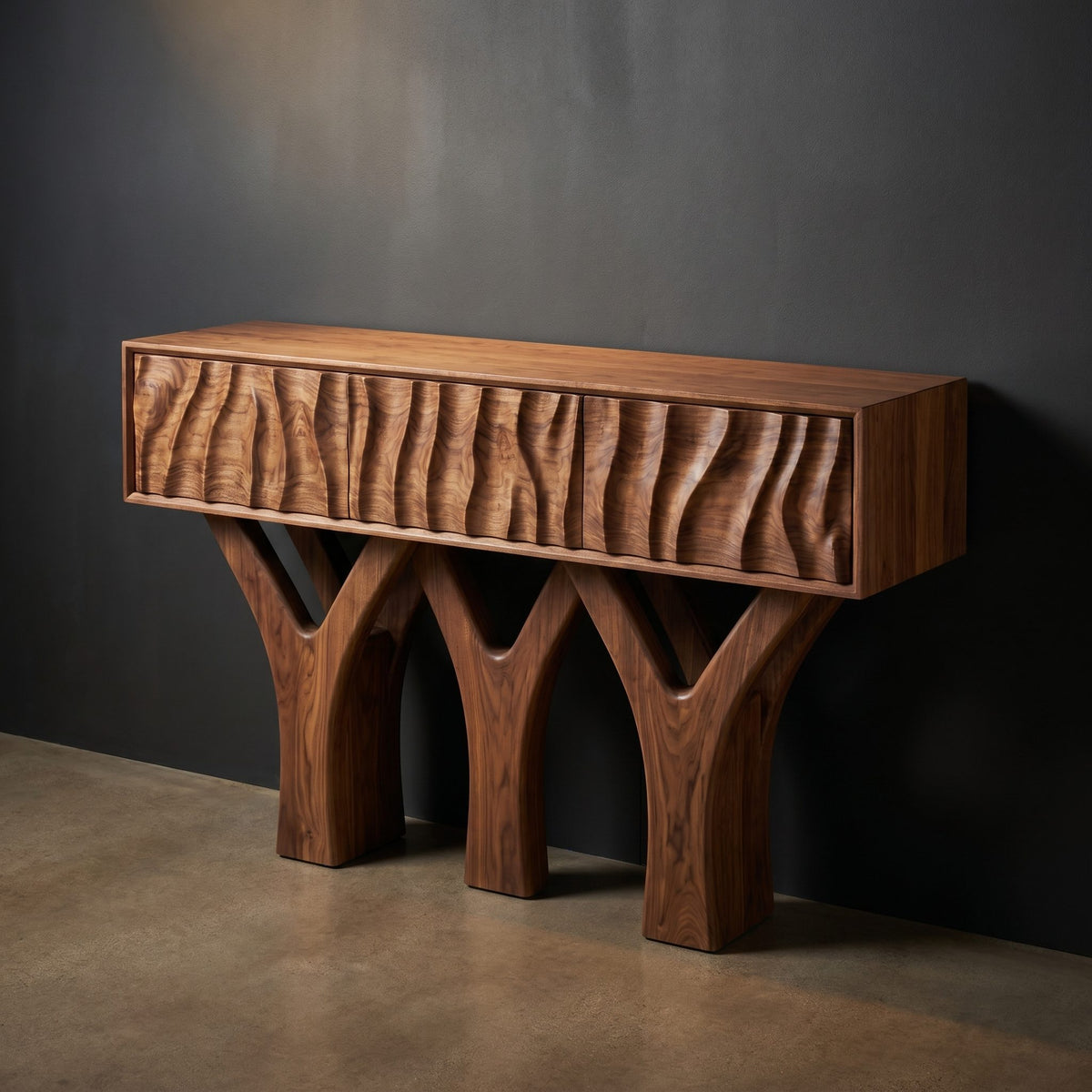 Natural wood grain detail