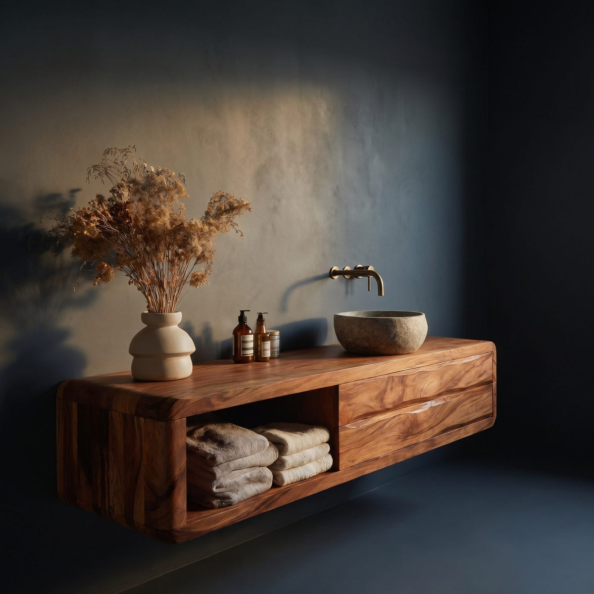 Natural wood grain detail