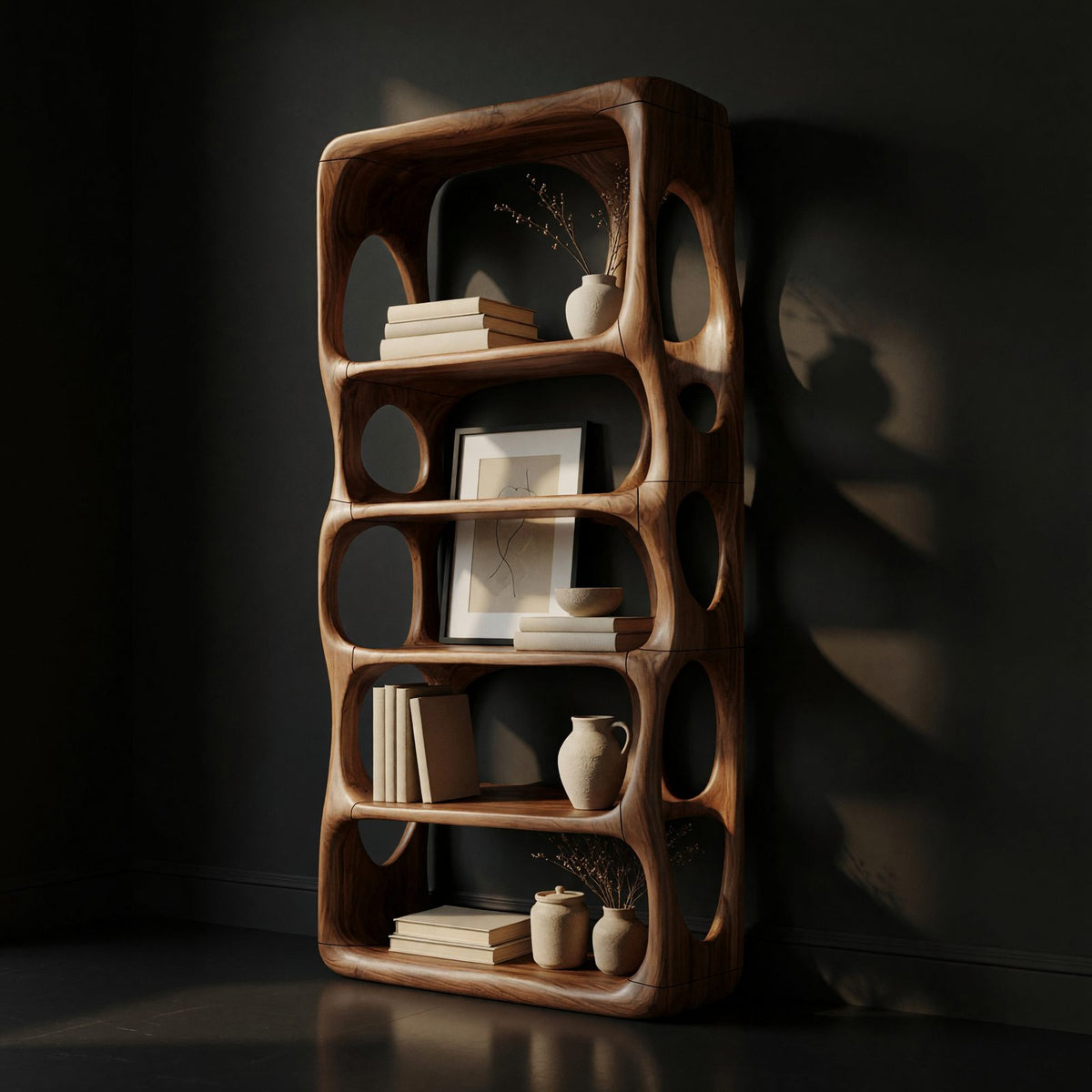 Natural wood grain detail