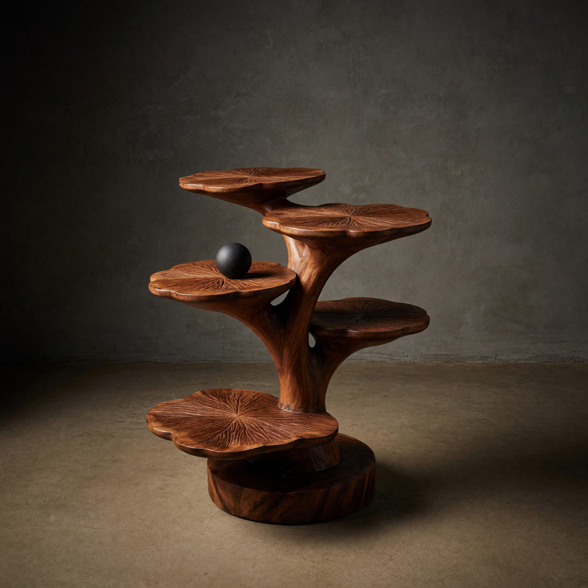 Natural wood grain detail