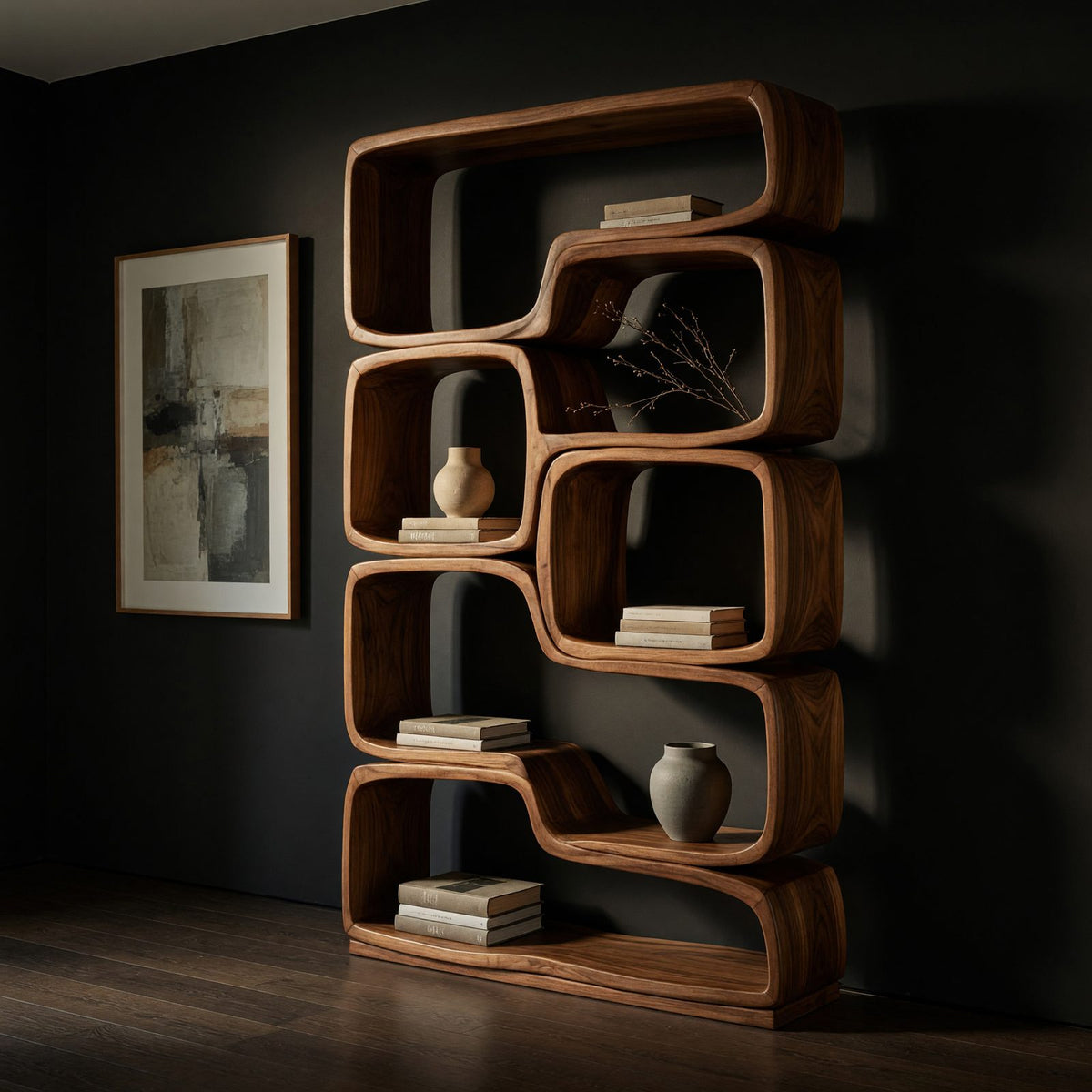 Natural wood grain detail