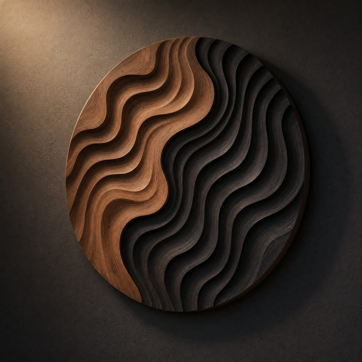 Natural wood grain detail