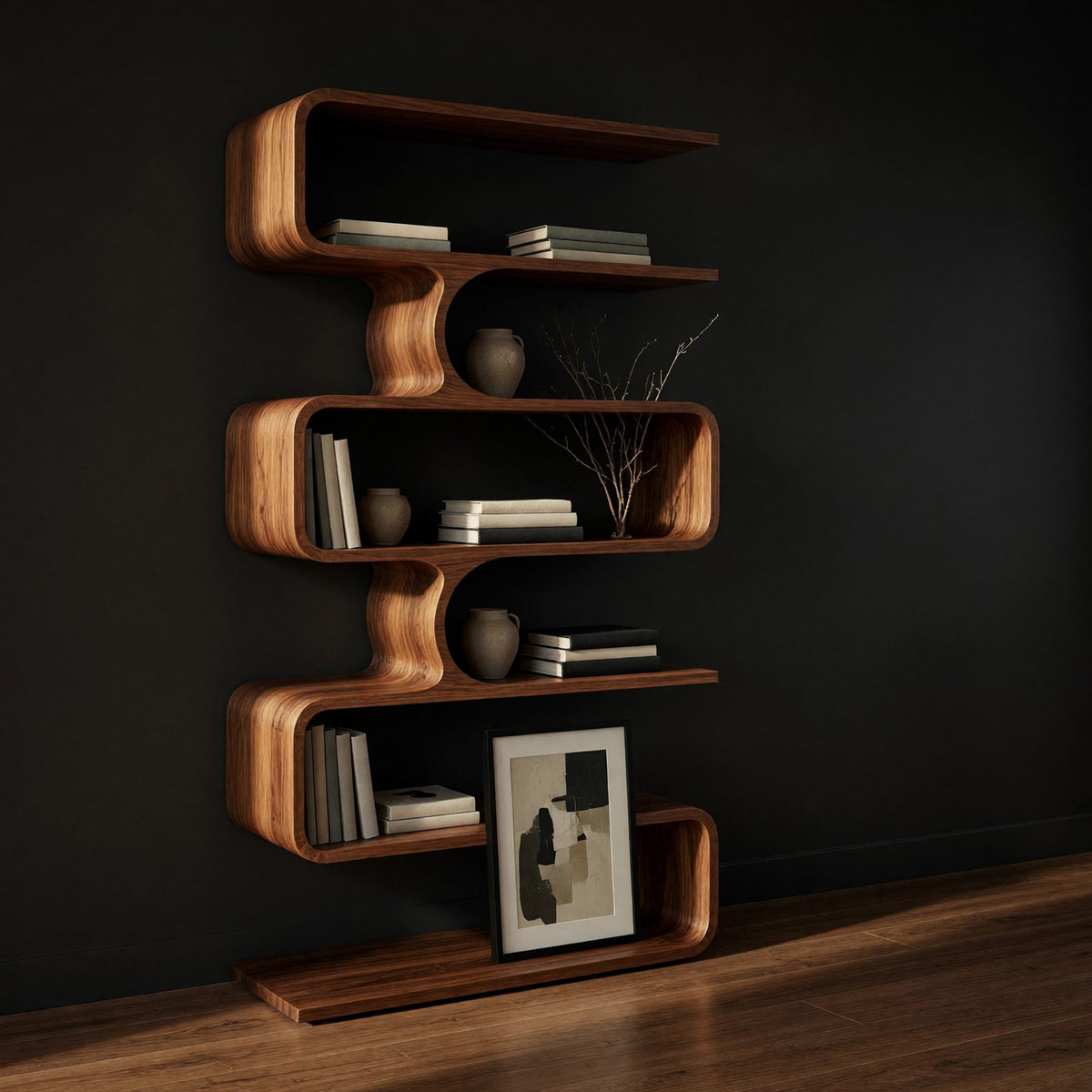 Natural wood grain detail