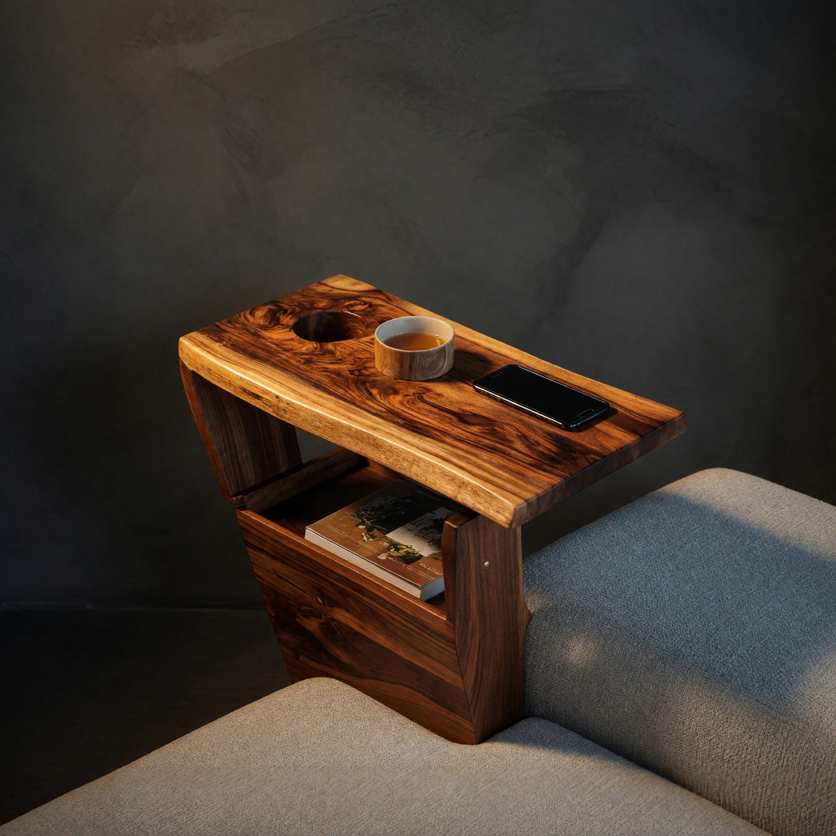 Natural wood grain detail