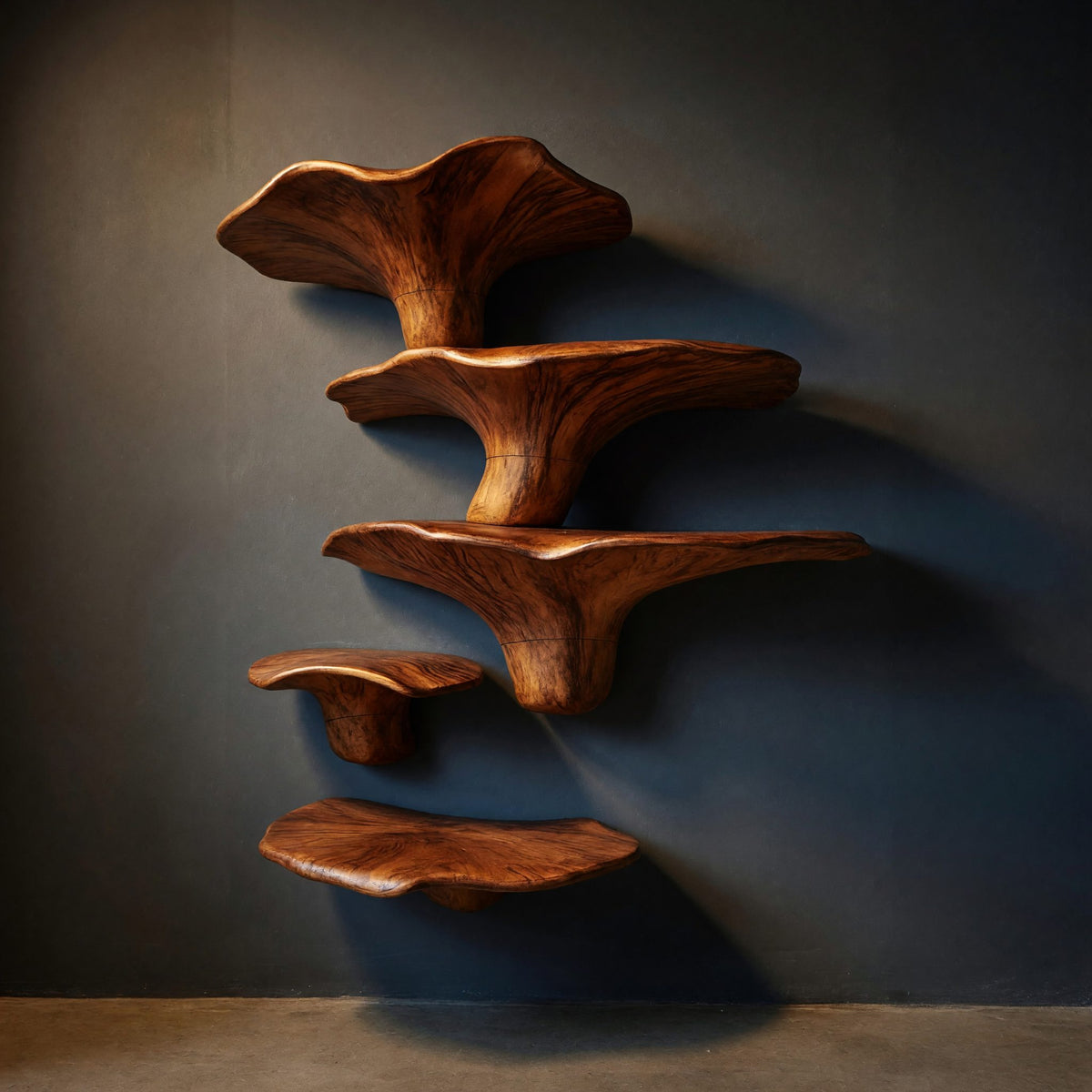 Natural wood grain detail