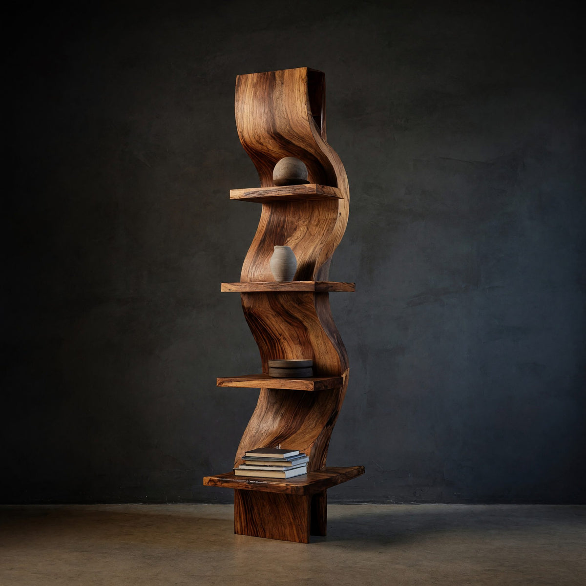 Natural wood grain detail