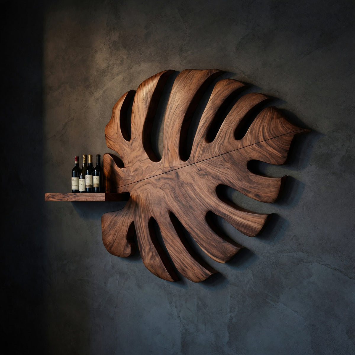 Natural wood grain detail