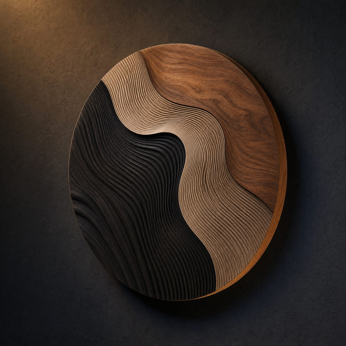Natural wood grain detail