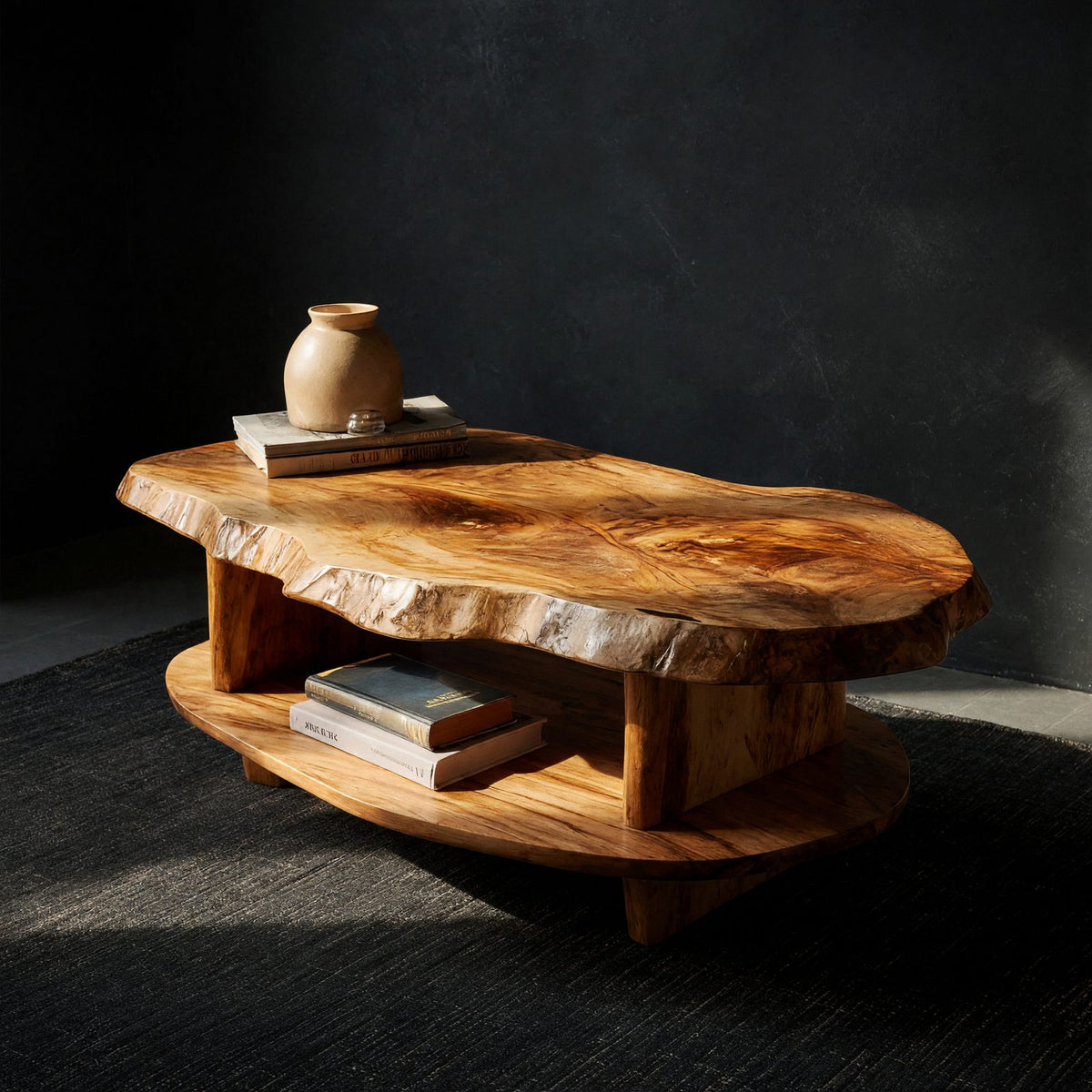 Natural wood grain detail