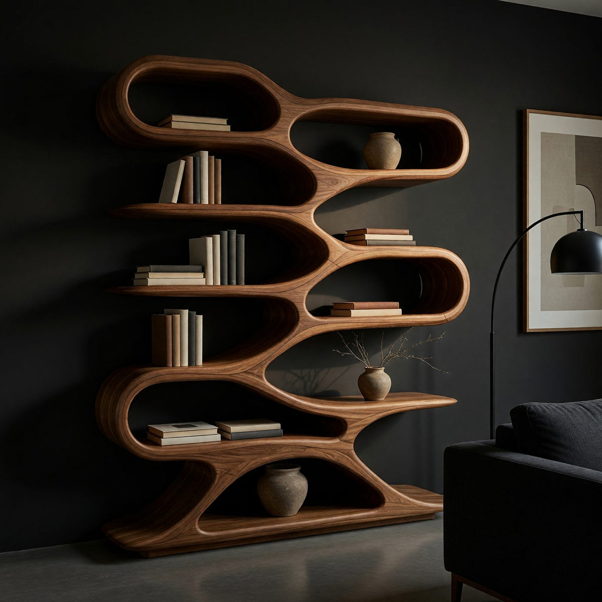 Natural wood grain detail