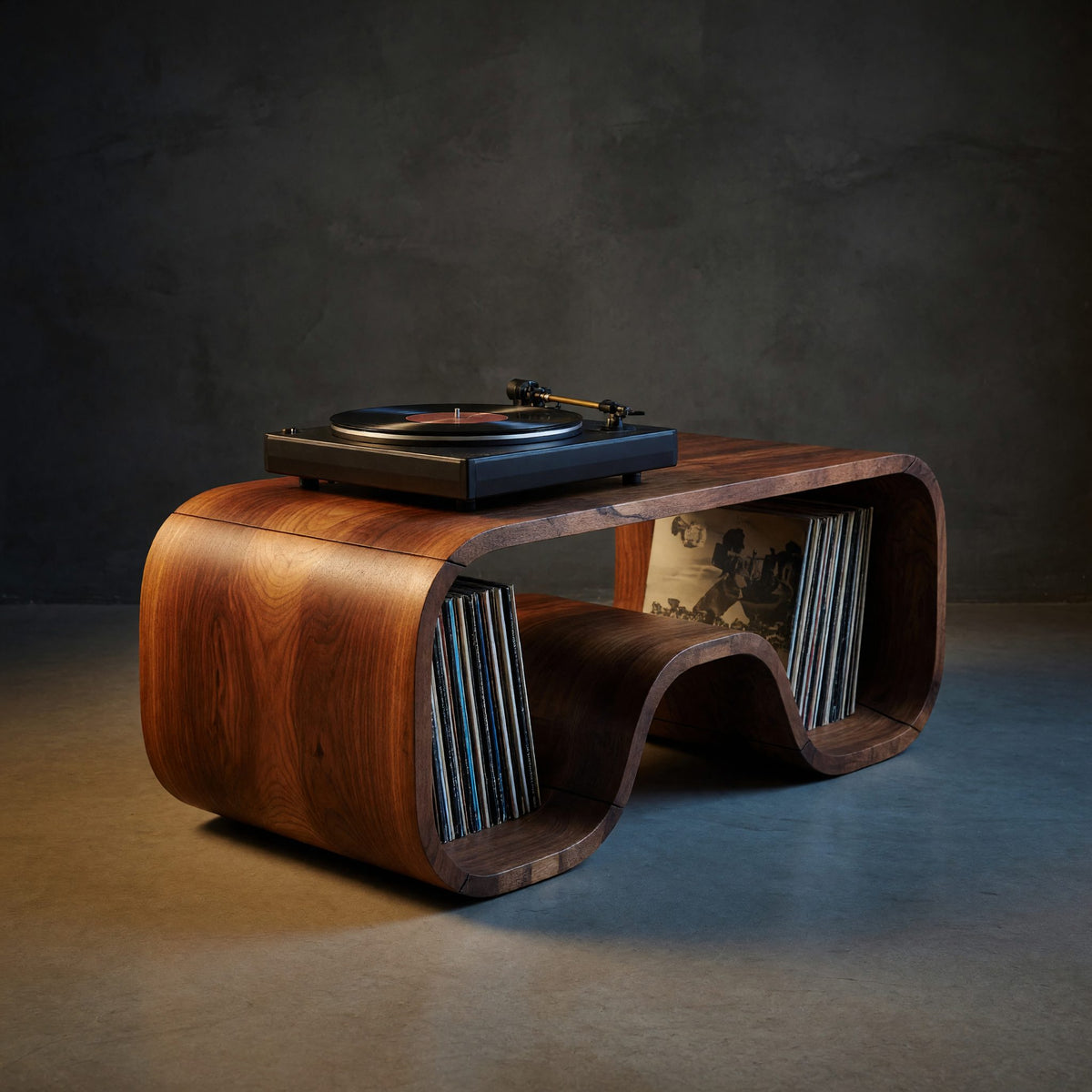 Natural wood grain detail