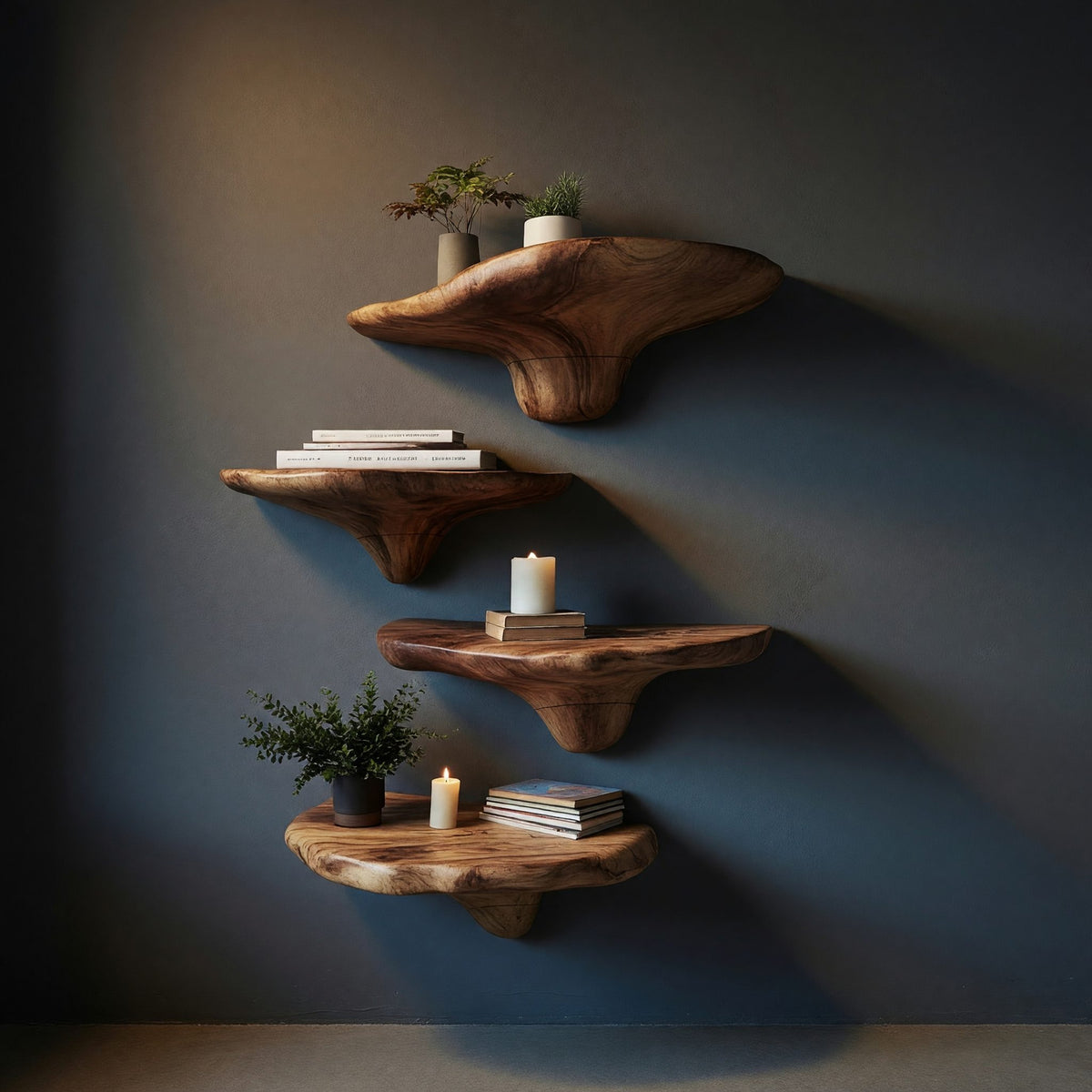 Natural wood grain detail