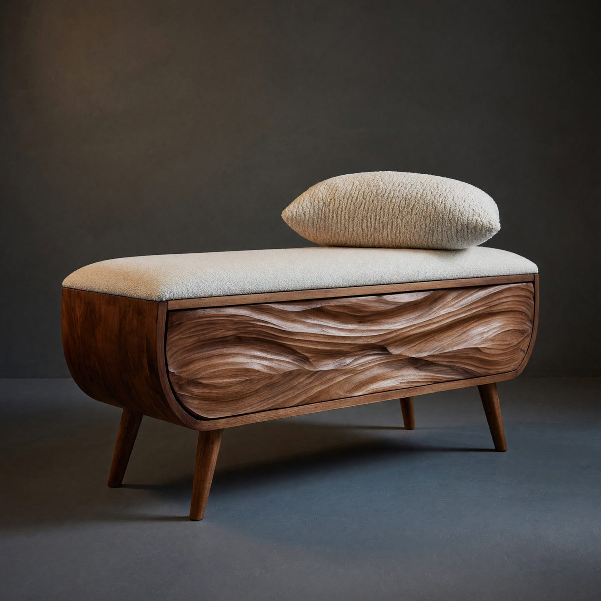 Natural wood grain detail