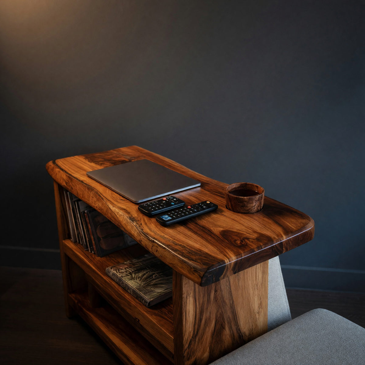 Natural wood grain detail
