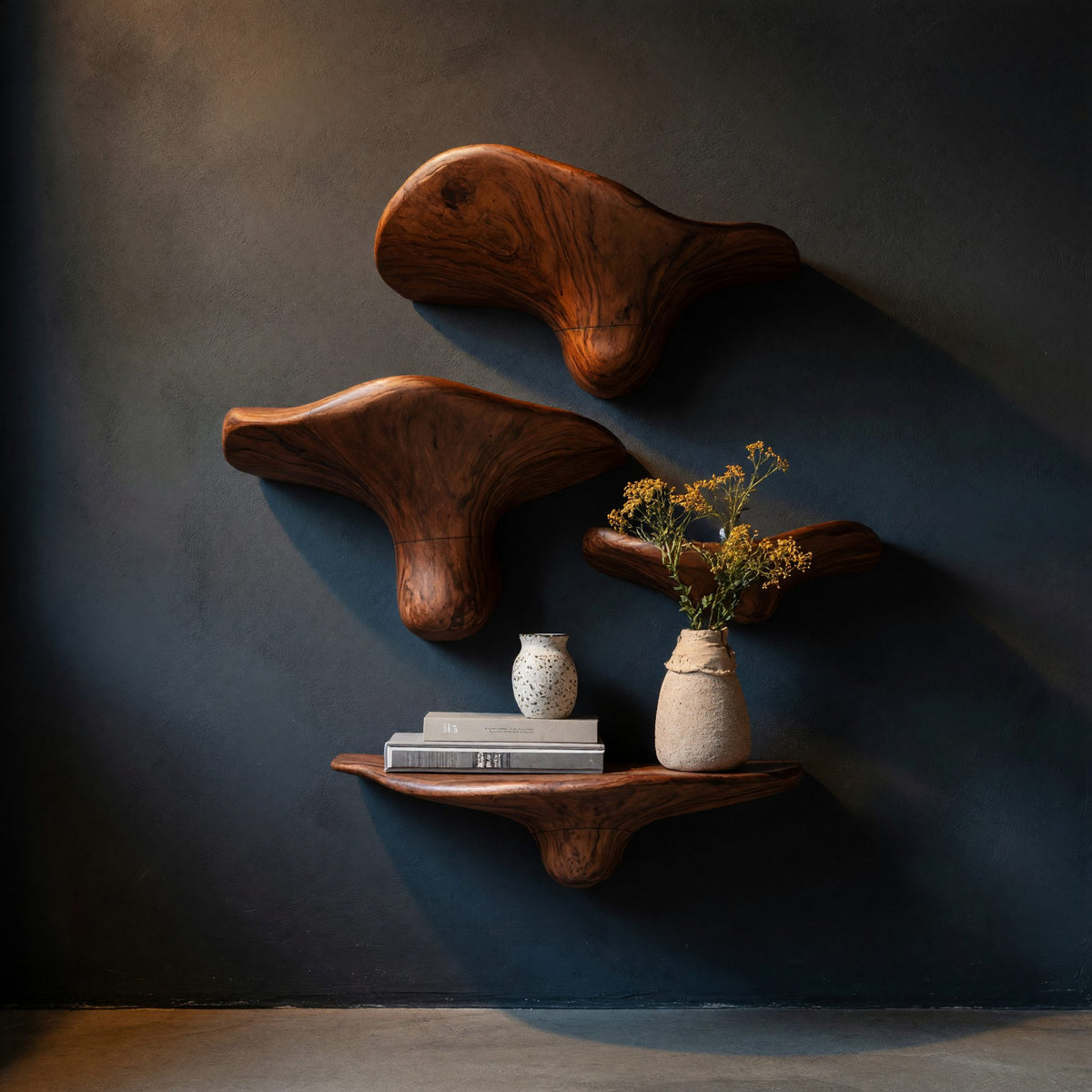 Natural wood grain detail