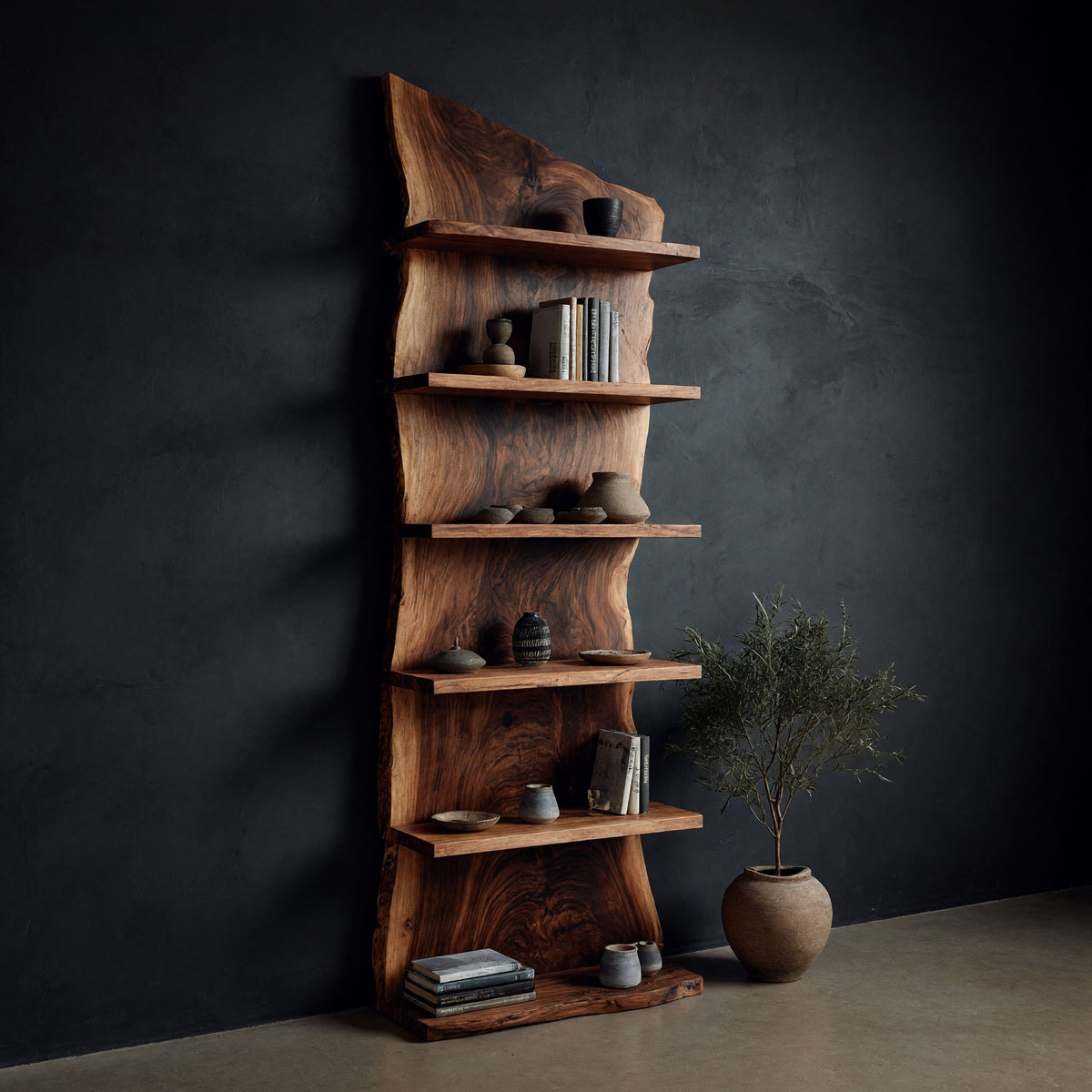 Natural wood grain detail