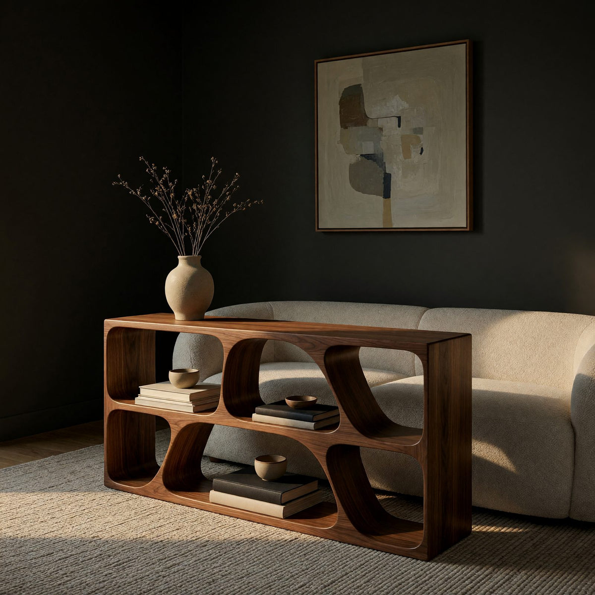 Natural wood grain detail