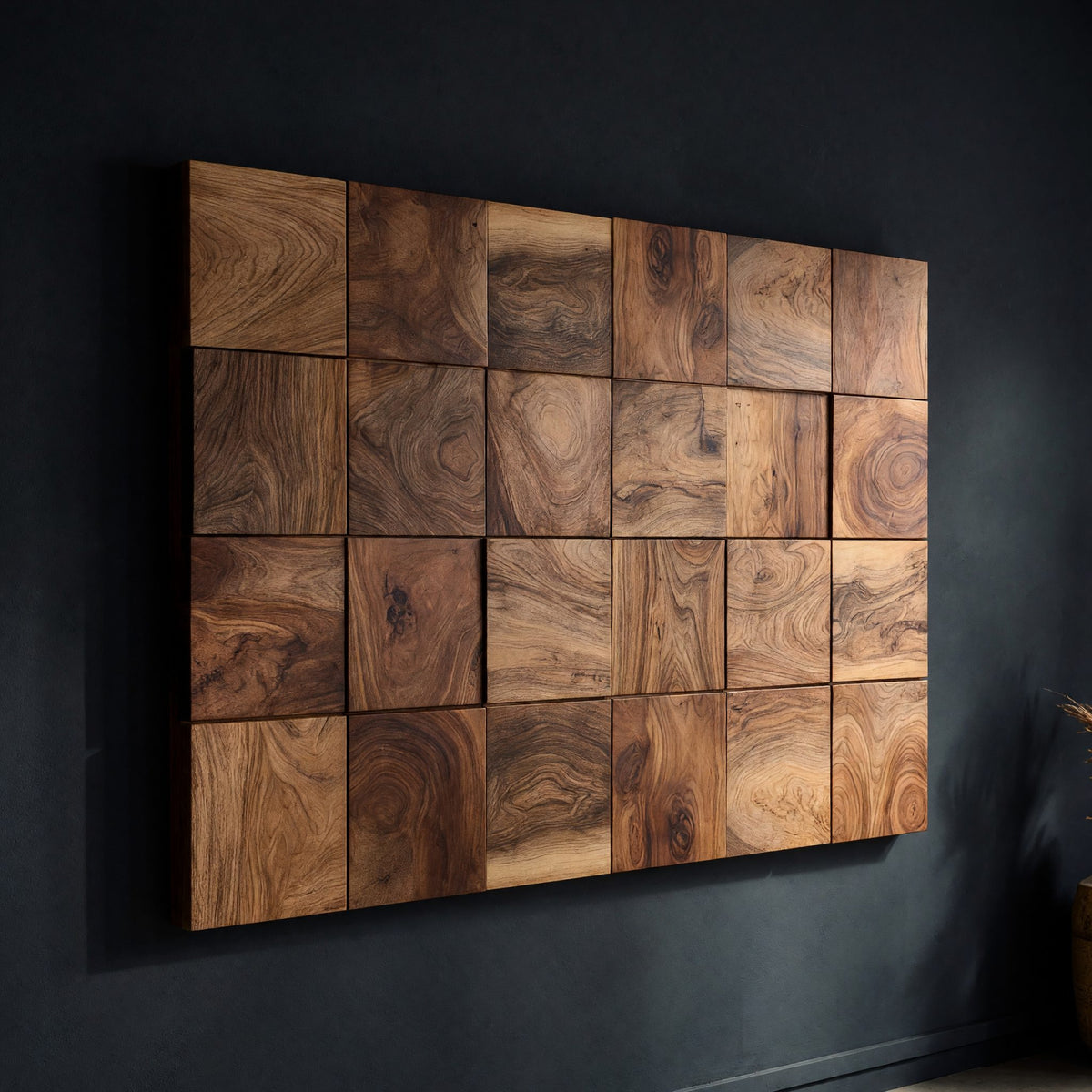 Natural wood grain detail