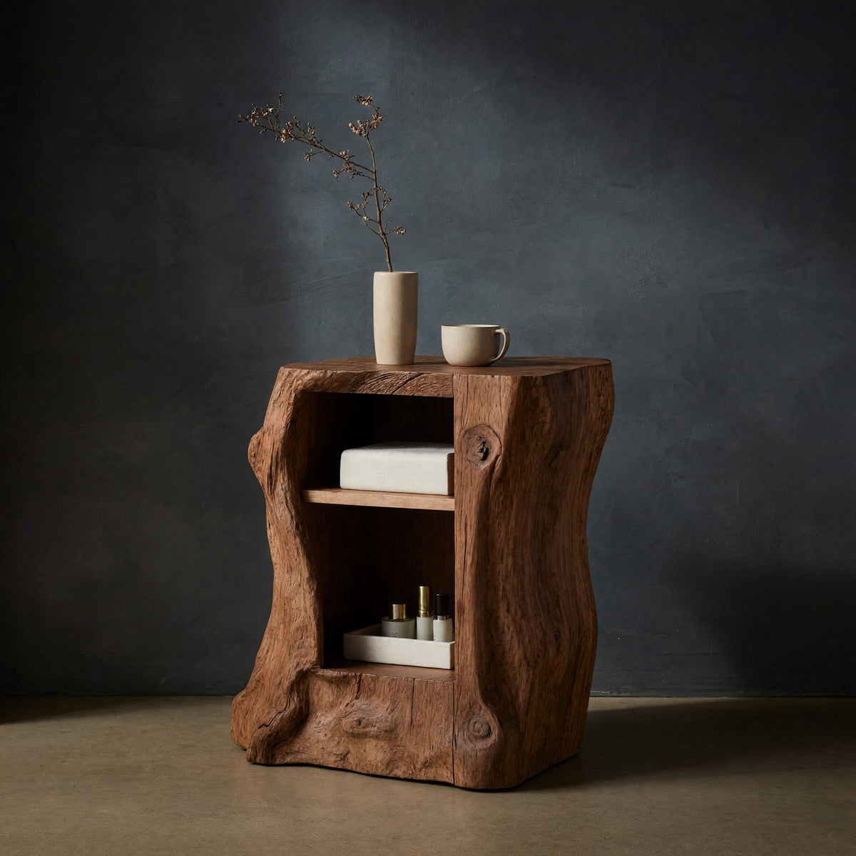Natural wood grain detail