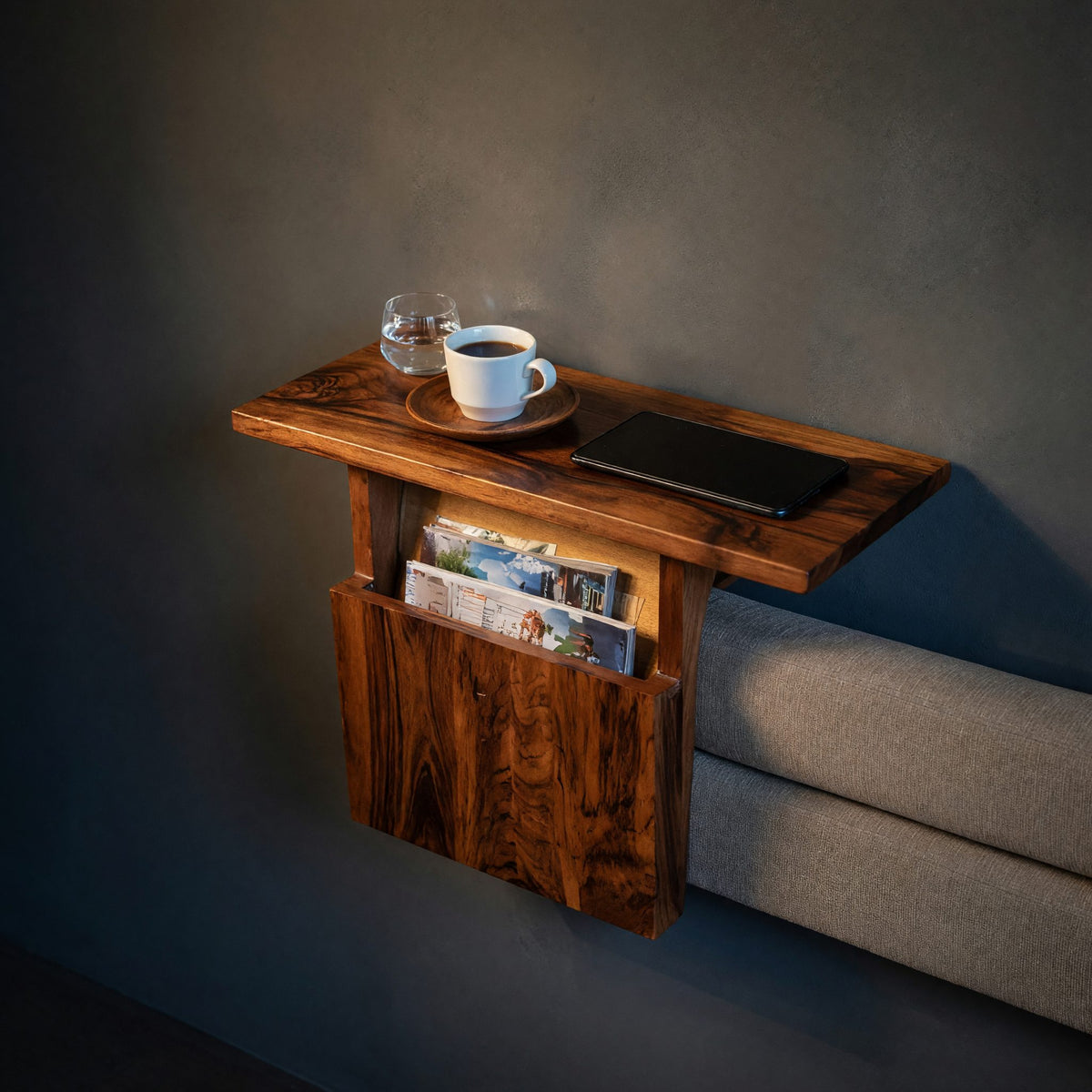 Natural wood grain detail
